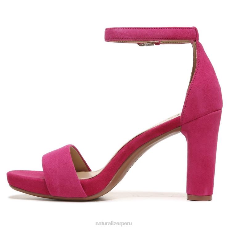 mujer Naturalizer gamuza de bayas sandalia de vestir alegría RTZ4T71