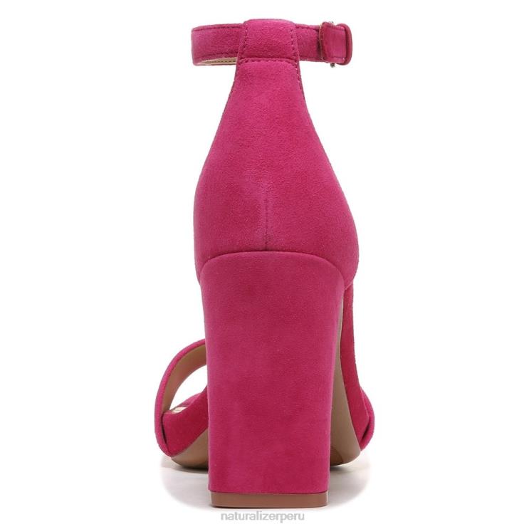 mujer Naturalizer gamuza de bayas sandalia de vestir alegría RTZ4T71