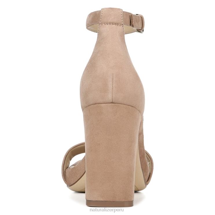 mujer Naturalizer gamuza de jengibre sandalia de vestir alegría RTZ4T67