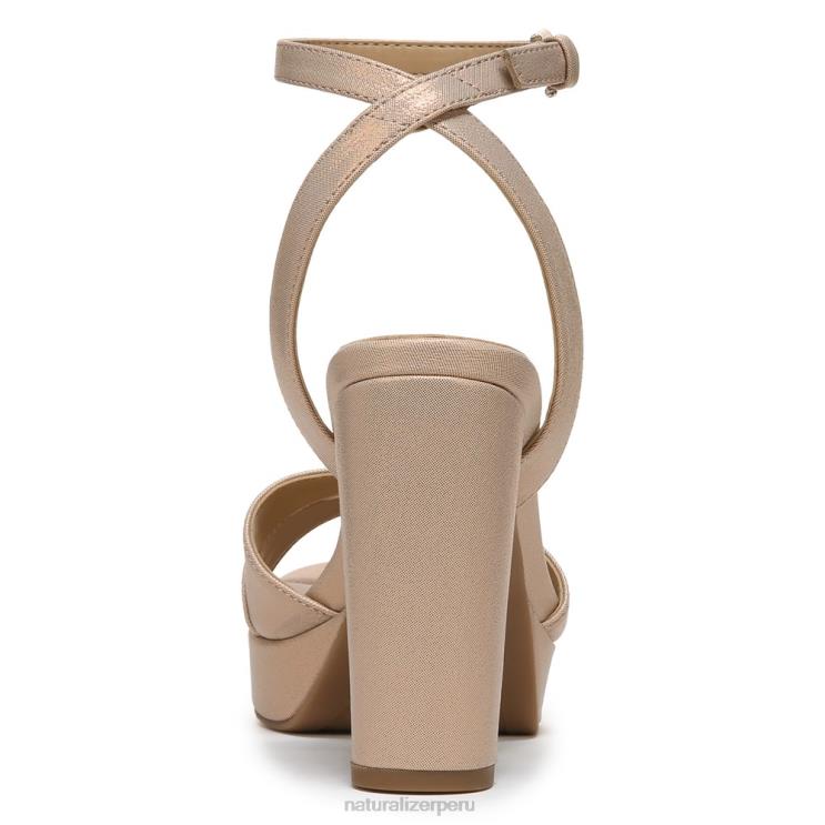 mujer Naturalizer pan de jengibre beige sintético sandalia de vestir nevena RTZ4T541