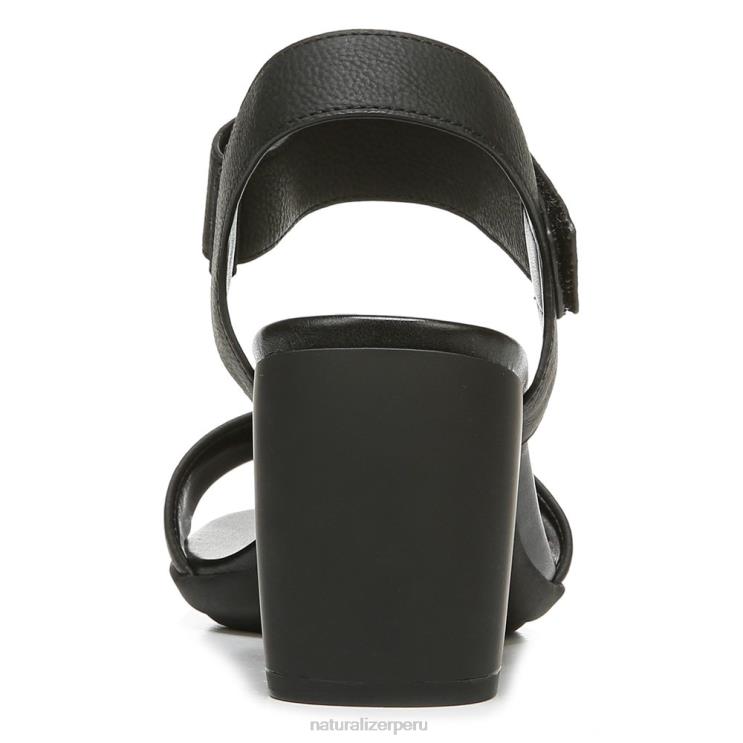 mujer Naturalizer sintético negro sandalia de vestir gen n trace RTZ4T397