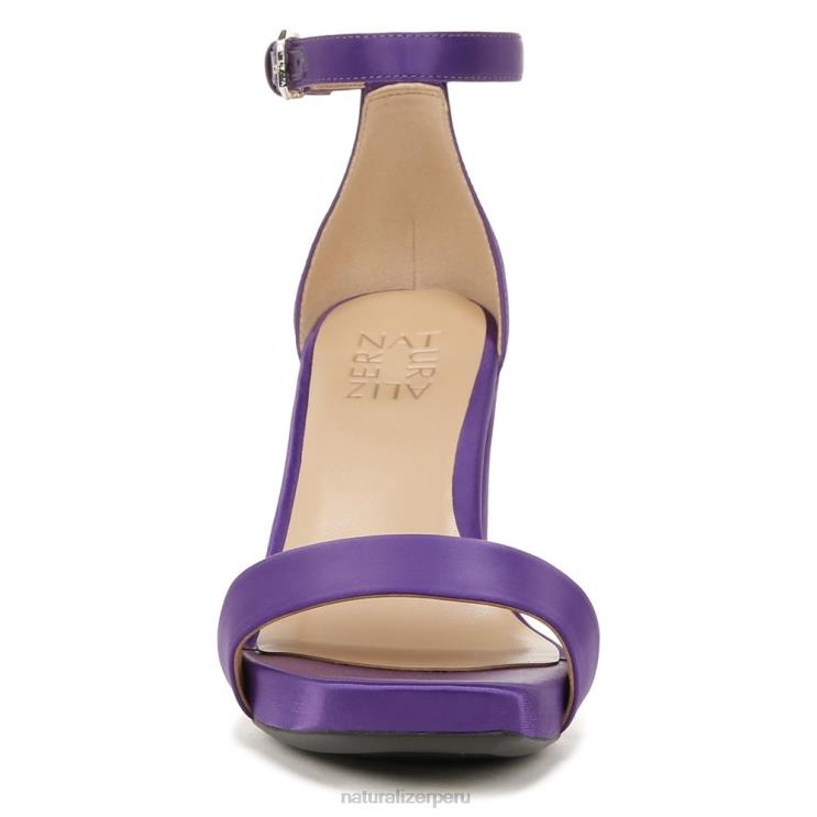 mujer Naturalizer tela morada sandalia de vestir alegría RTZ4T70