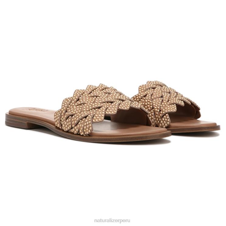 mujer Naturalizer masa para galletas tela beis sandalia fernanda RTZ4T346