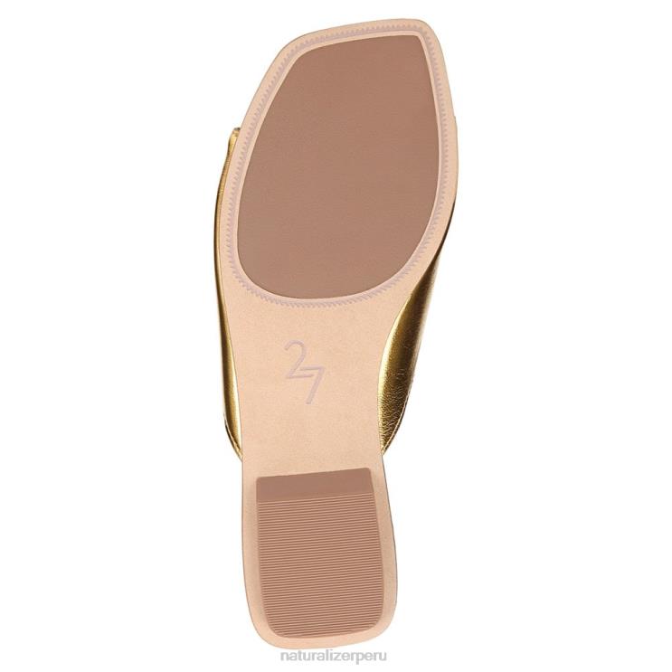 mujer Naturalizer sintético dorado profundo sandalia 27 edit zelda RTZ4T690