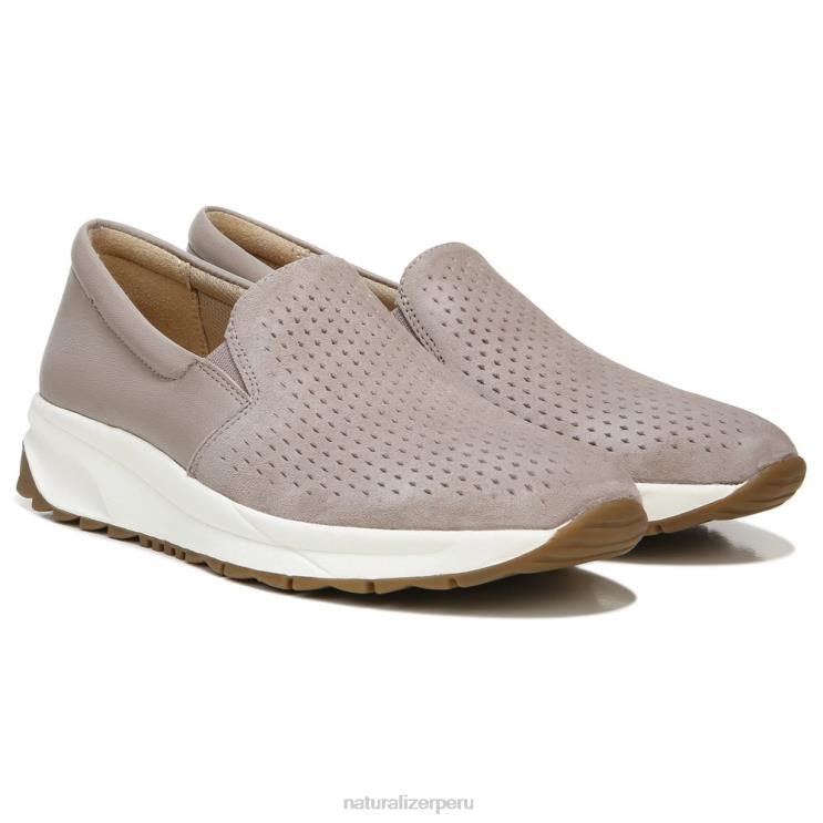 mujer Naturalizer ante/cuero tórtola zapatillas selah RTZ4T351