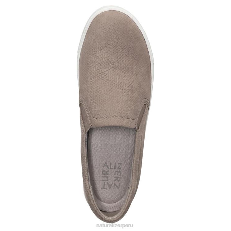 mujer Naturalizer cuero de avena marianne slip en la zapatilla de deporte RTZ4T514