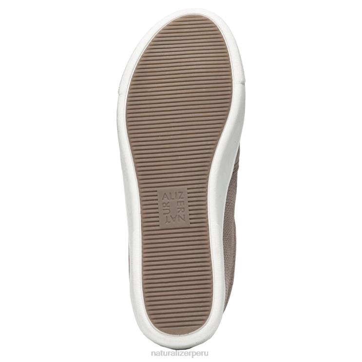 mujer Naturalizer cuero de avena marianne slip en la zapatilla de deporte RTZ4T514