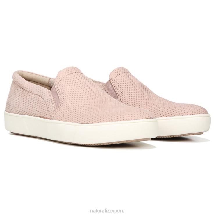 mujer Naturalizer cuero malva marianne slip en la zapatilla de deporte RTZ4T512