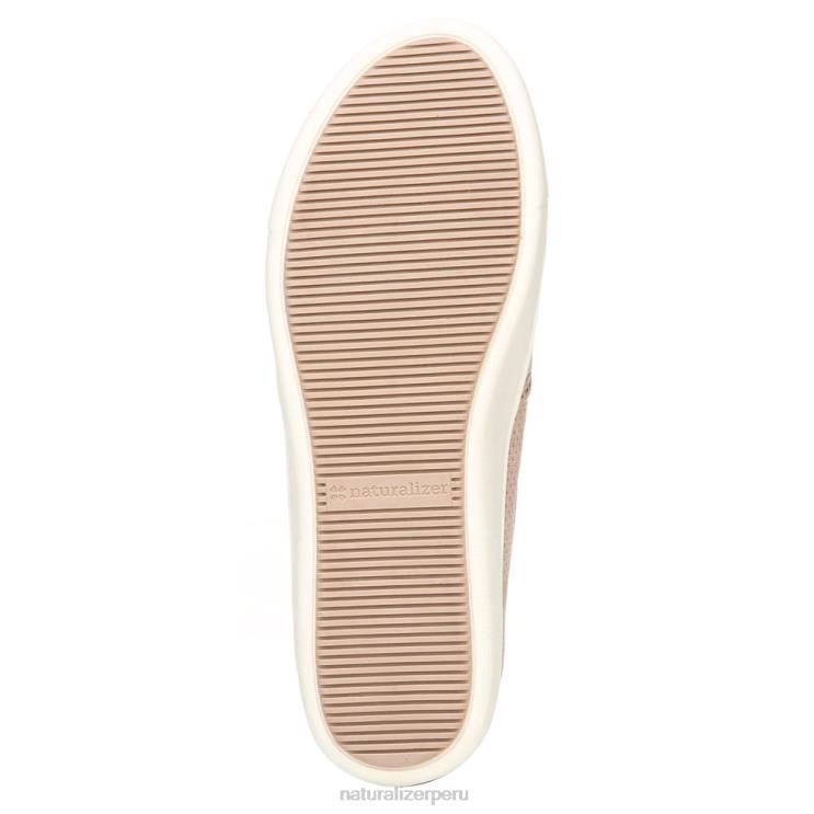 mujer Naturalizer cuero malva marianne slip en la zapatilla de deporte RTZ4T512