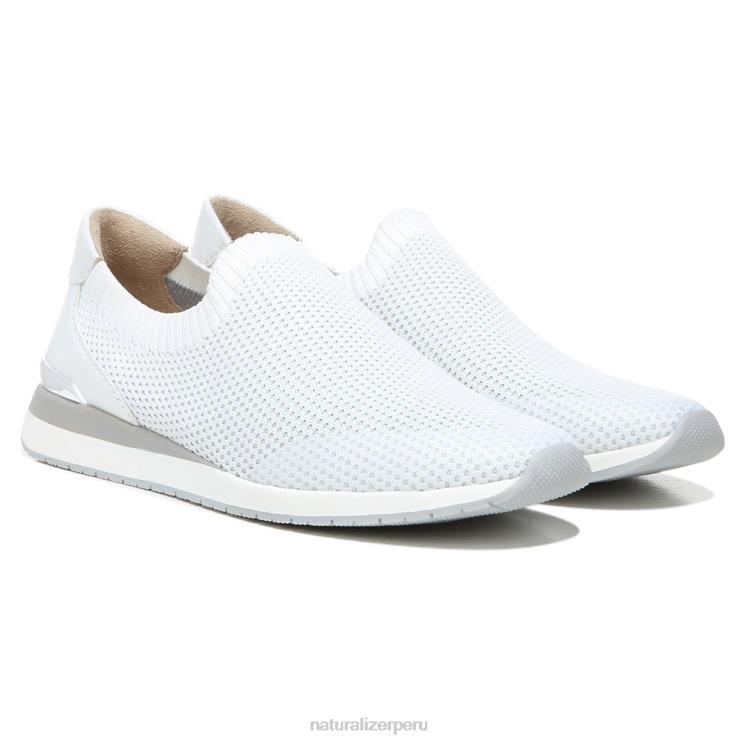 mujer Naturalizer tejido flyknit blanco zapatillas lafayette sin cordones RTZ4T692