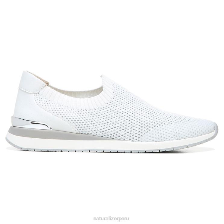 mujer Naturalizer tejido flyknit blanco zapatillas lafayette sin cordones RTZ4T692