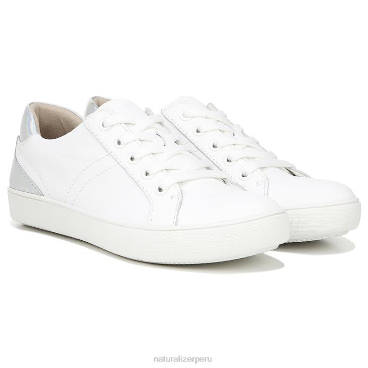 mujer Naturalizer cuero blanco multicolor zapatilla morrison RTZ4T231