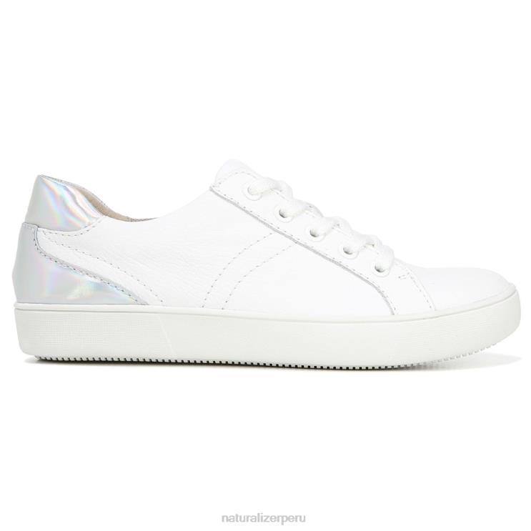 mujer Naturalizer cuero blanco multicolor zapatilla morrison RTZ4T231