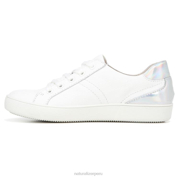 mujer Naturalizer cuero blanco multicolor zapatilla morrison RTZ4T231