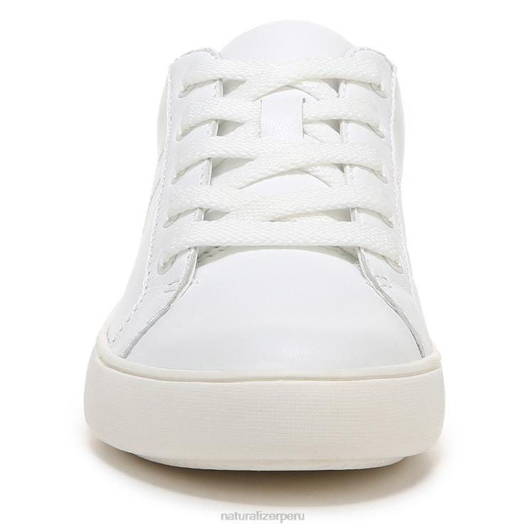 mujer Naturalizer cuero floral blanco/rosa zapatilla morrison RTZ4T235