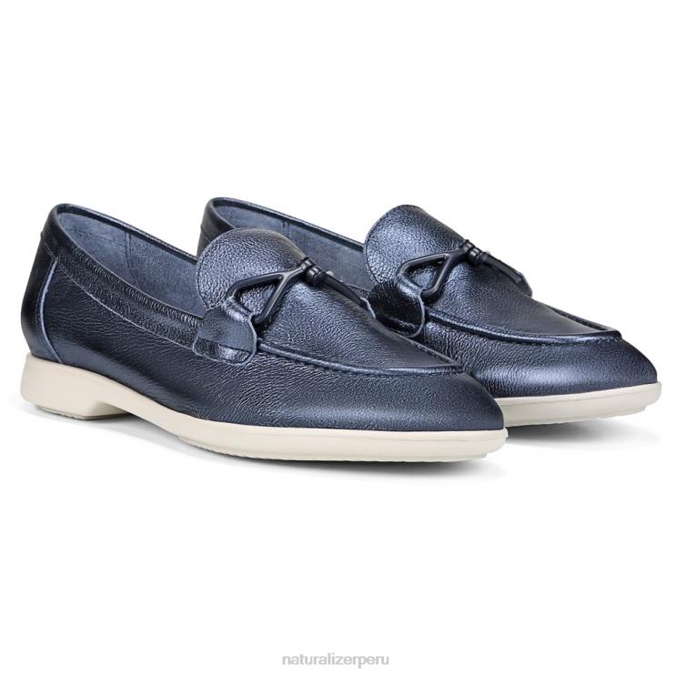 mujer Naturalizer azul mocasines sin cordones Ravenna RTZ4T77