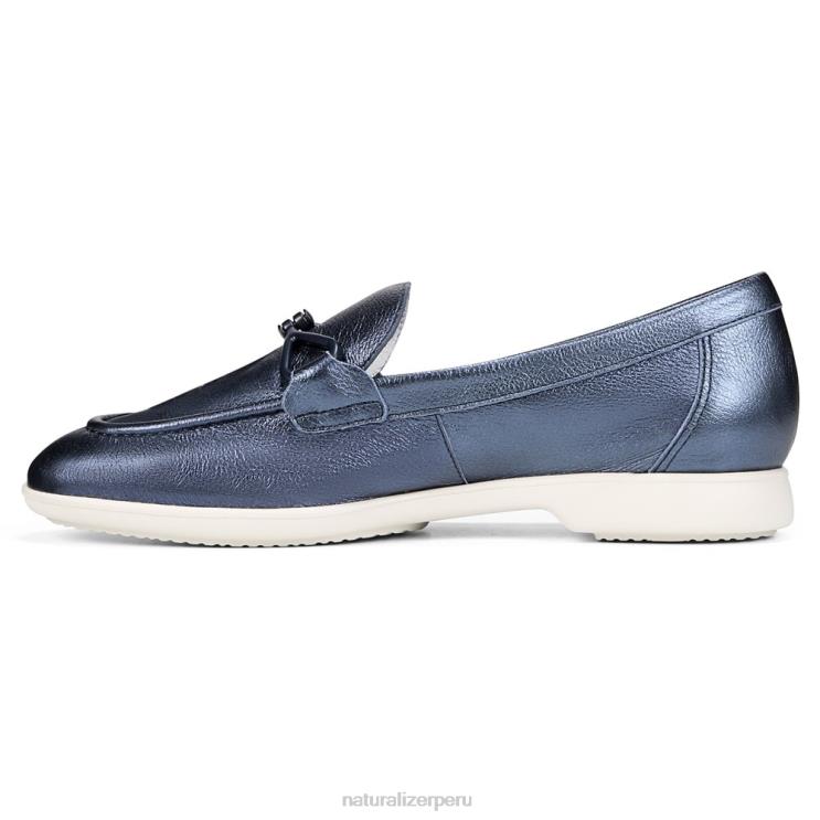 mujer Naturalizer azul mocasines sin cordones Ravenna RTZ4T77