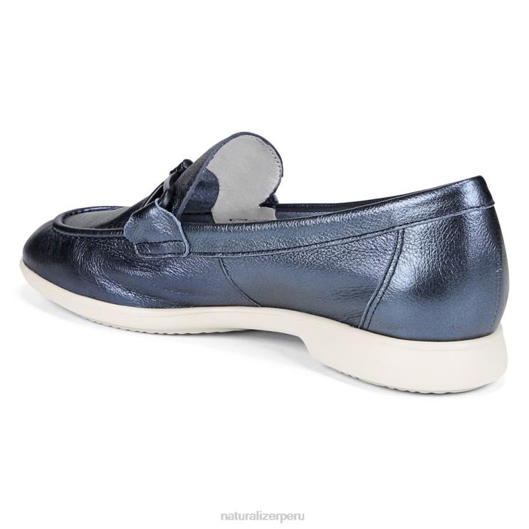 mujer Naturalizer azul mocasines sin cordones Ravenna RTZ4T77