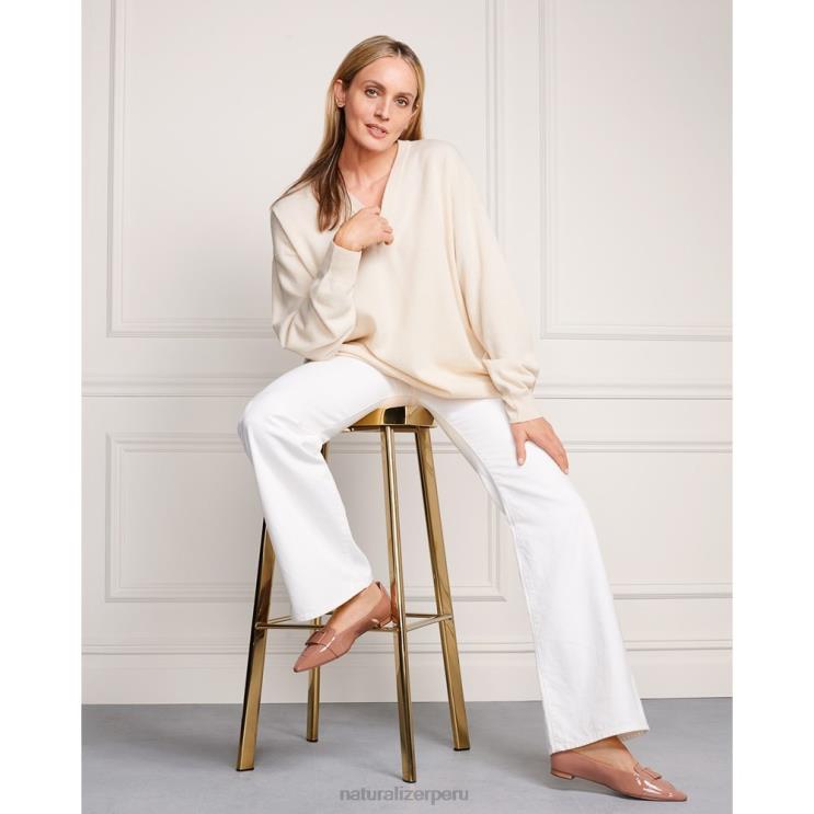 mujer Naturalizer charol marrón avellana 27 editar molinero plano RTZ4T386