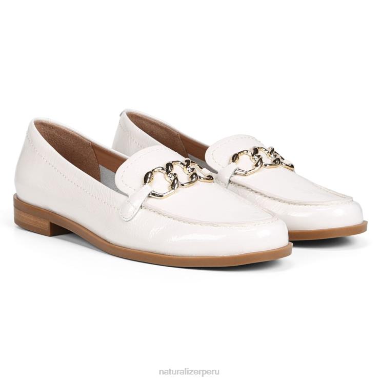 mujer Naturalizer charol satinado perla 27 editar mocasín sevyn RTZ4T197