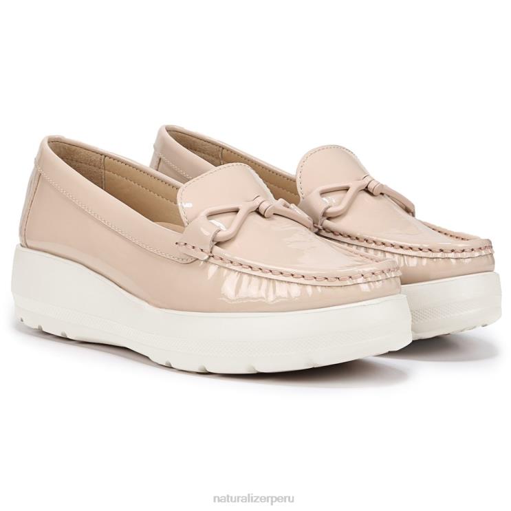 mujer Naturalizer cuero beige mocasín luanna RTZ4T38