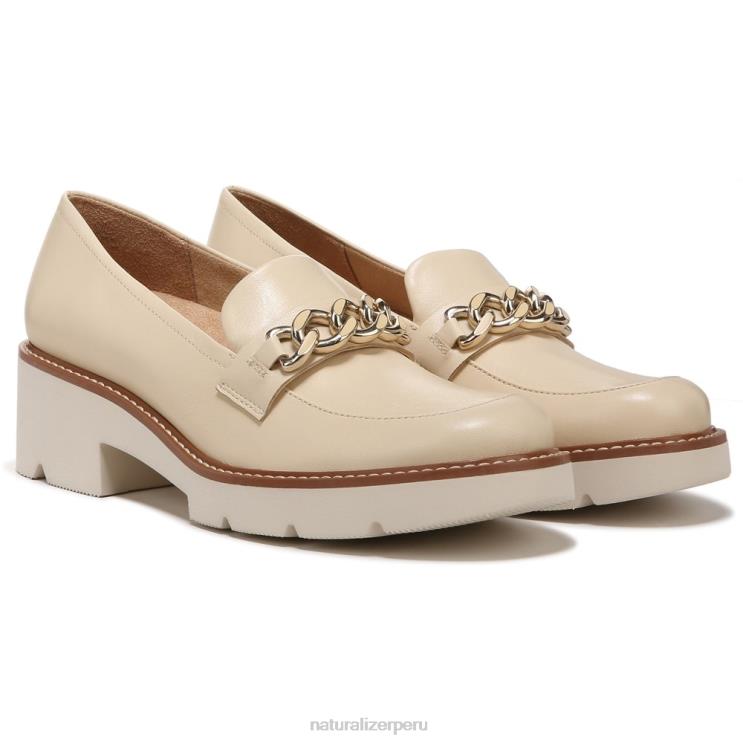 mujer Naturalizer cuero crema vainilla holgazán RTZ4T153
