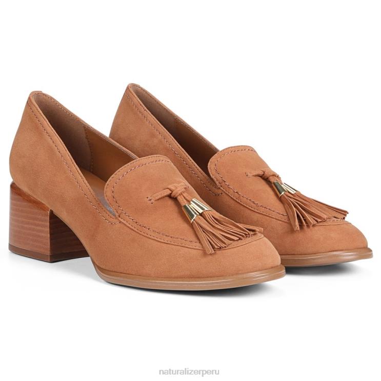 mujer Naturalizer gamuza de té inglés mocasín trixie RTZ4T654