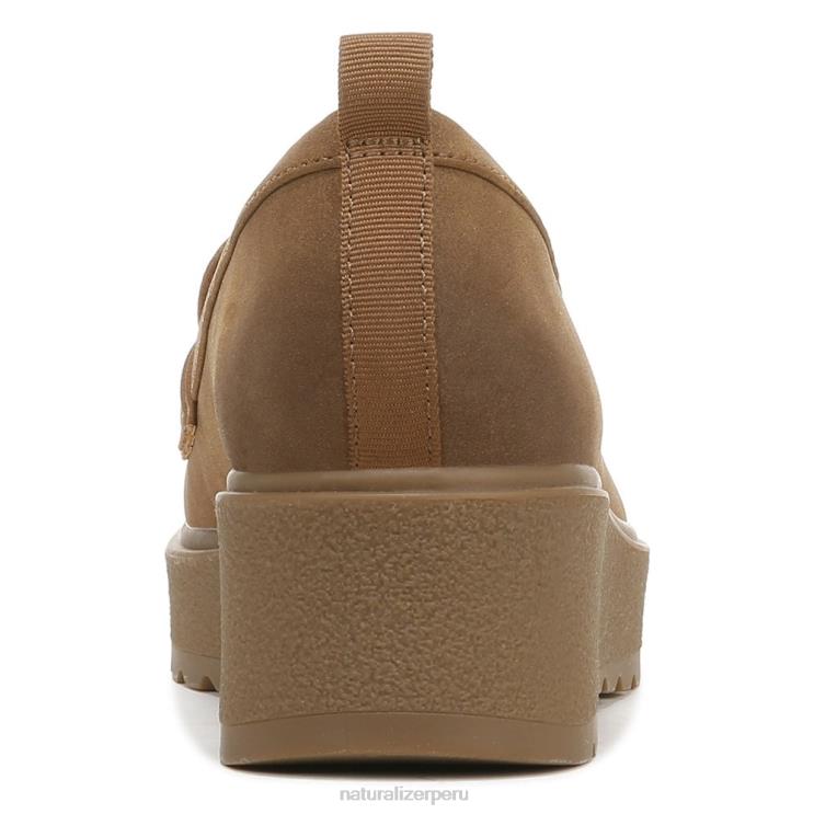 mujer Naturalizer pan de plátano tela marrón mocasines soul joyla RTZ4T552