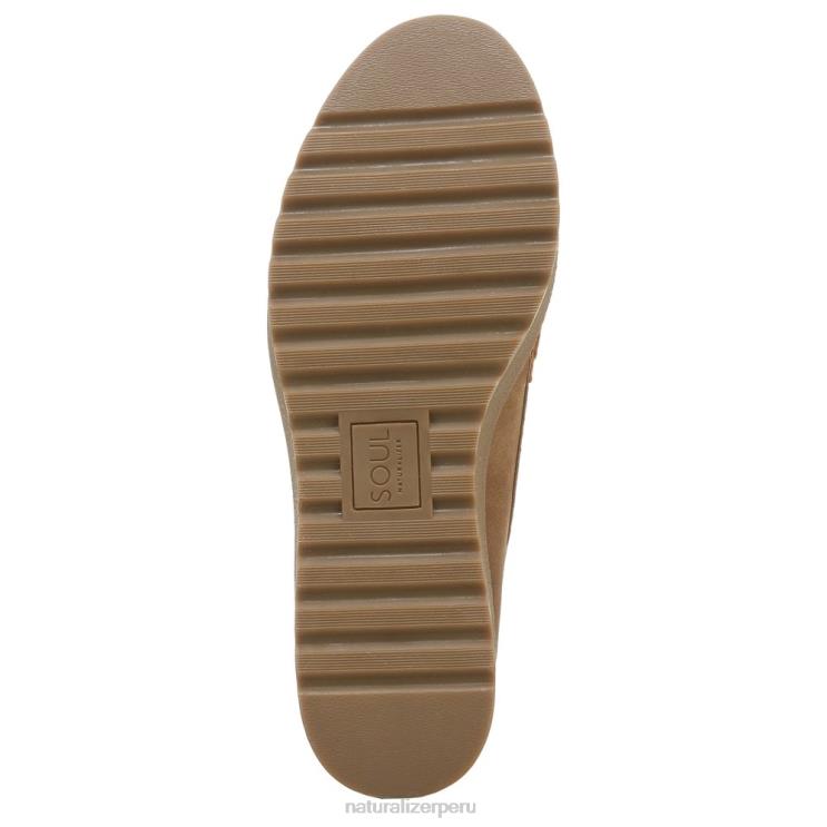 mujer Naturalizer pan de plátano tela marrón mocasines soul joyla RTZ4T552