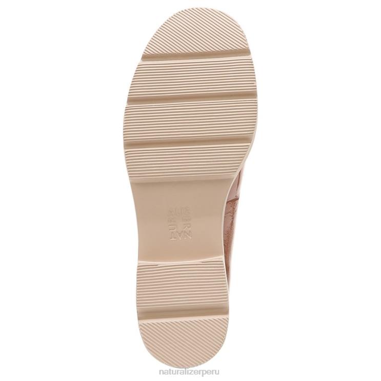 mujer Naturalizer patente de avellana mocasines con suela dentada Darry RTZ4T167