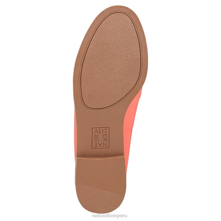 mujer Naturalizer piel de melocotón coral mocasín aserrador RTZ4T404