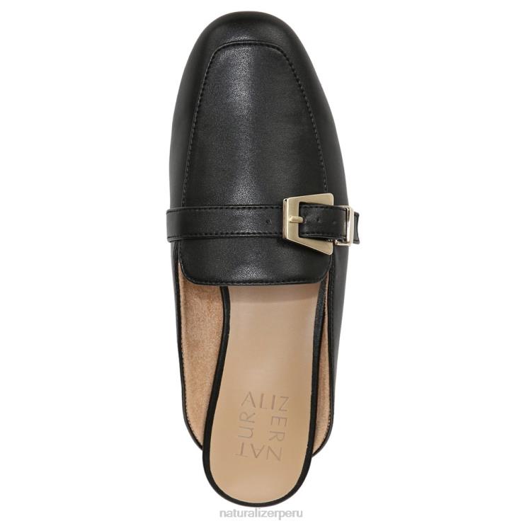 mujer Naturalizer negro liso hecho por el hombre kayden 3 mula RTZ4T542