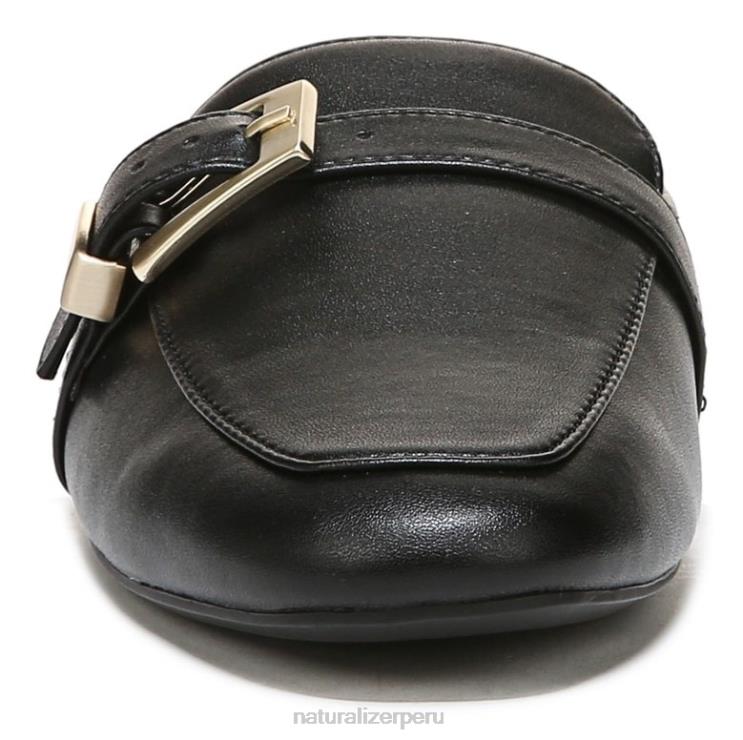 mujer Naturalizer negro liso hecho por el hombre kayden 3 mula RTZ4T542