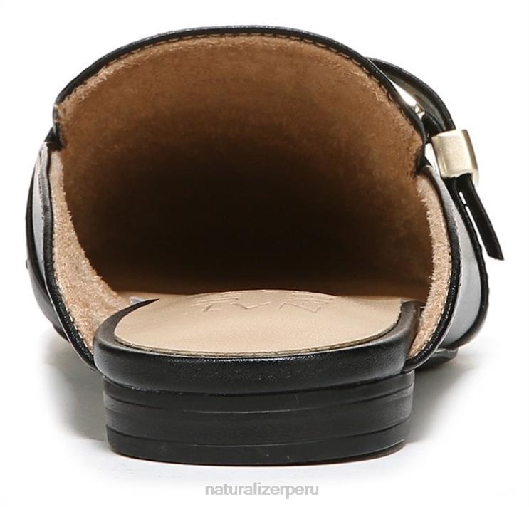 mujer Naturalizer negro liso hecho por el hombre kayden 3 mula RTZ4T542