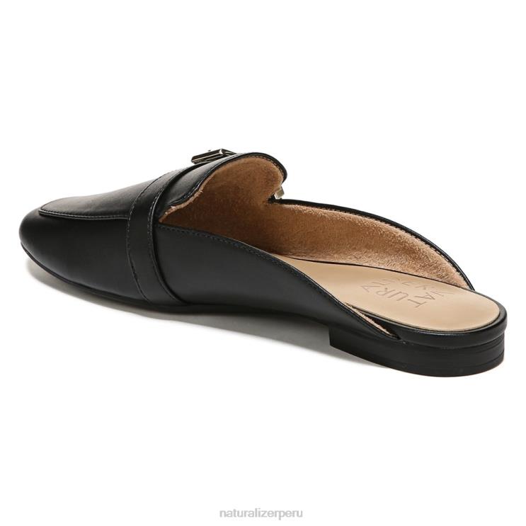 mujer Naturalizer negro liso hecho por el hombre kayden 3 mula RTZ4T542