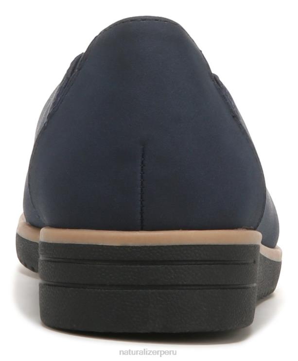 mujer Naturalizer azul marino sintético alma idea bailarina plana RTZ4T366