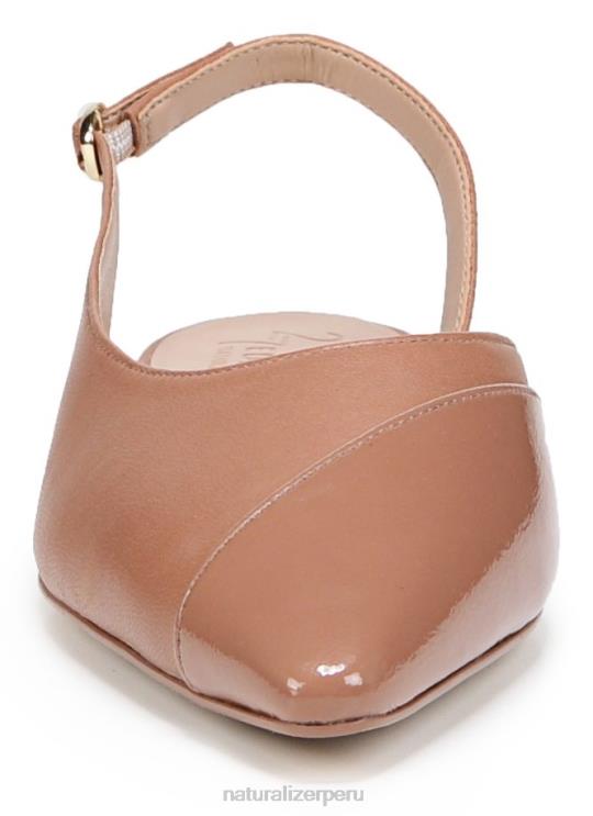 mujer Naturalizer cuero marrón avellana 27 editar makenna plano RTZ4T384