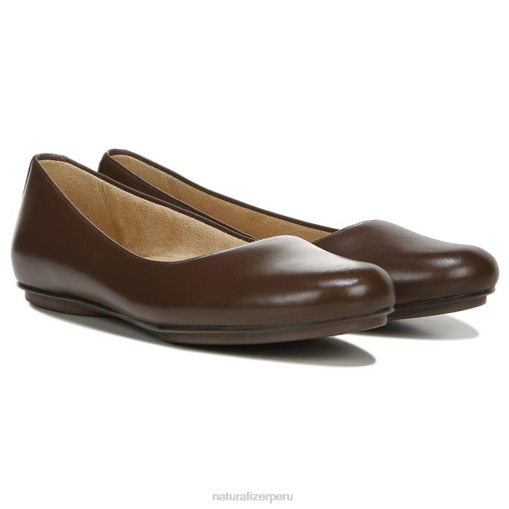 mujer Naturalizer cuero moca bailarinas maxwell RTZ4T182