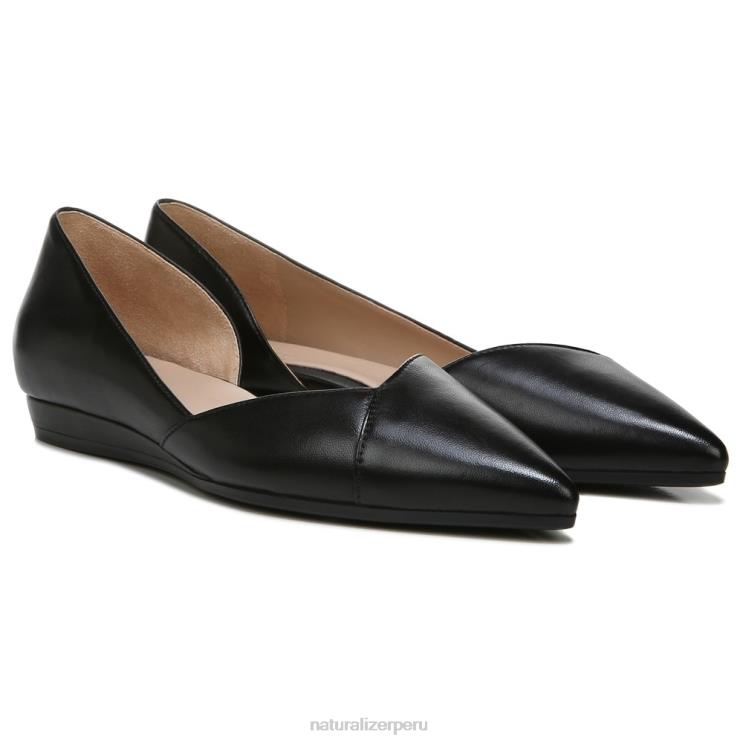 mujer Naturalizer cuero negro 27 editar piso karla d'orsay RTZ4T263