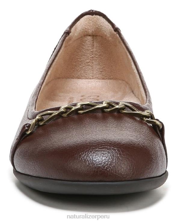 mujer Naturalizer marrón café sintético alma mística plana RTZ4T45
