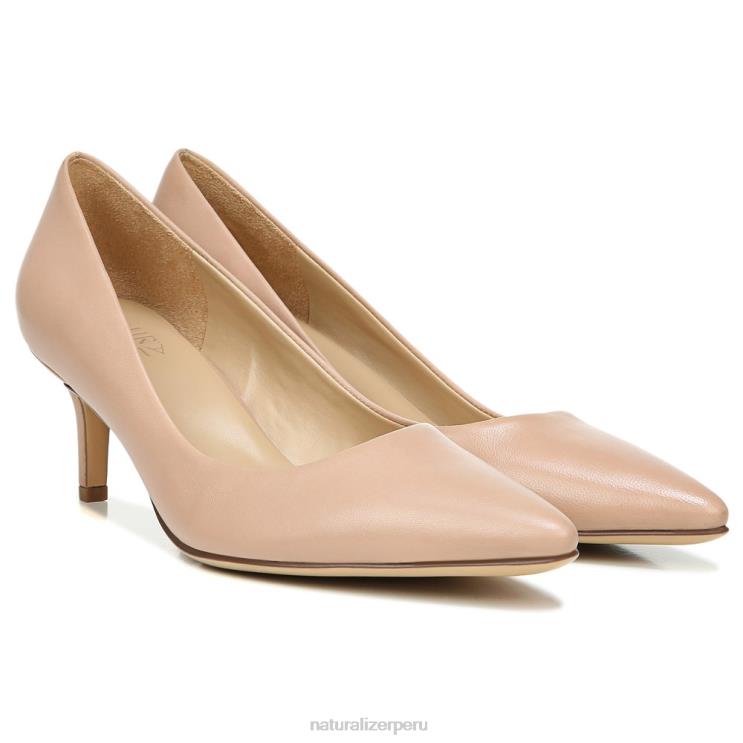 mujer Naturalizer crema brulée de cuero bomba siempre RTZ4T210