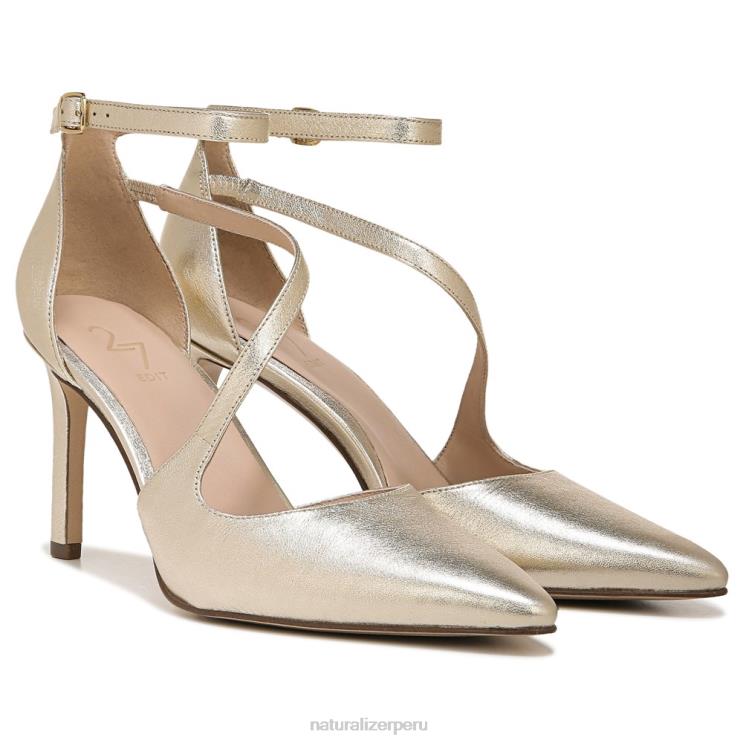 mujer Naturalizer cuero dorado 27 editar bomba abilyn RTZ4T129