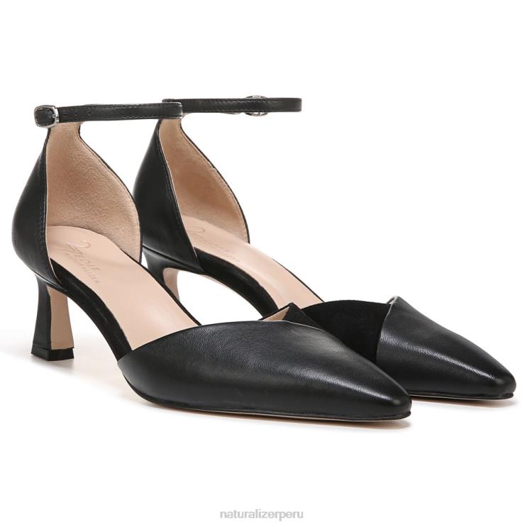 mujer Naturalizer cuero negro 27 editar vestido danica bomba RTZ4T137