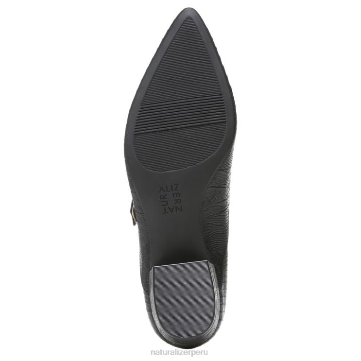 mujer Naturalizer lagarto negro sintético florencia mary jane RTZ4T587