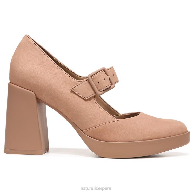 mujer Naturalizer masa de galletas de cuero bomba gen n chispa mary jane RTZ4T262