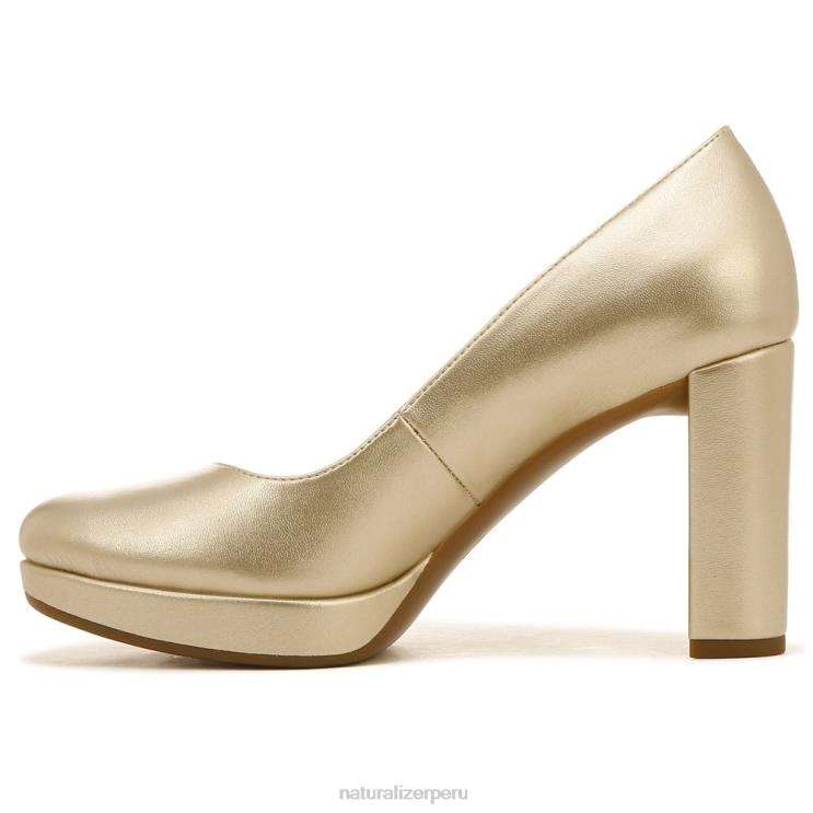 mujer Naturalizer sintético beige champán bomba de berlín RTZ4T412