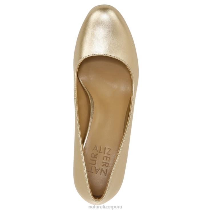 mujer Naturalizer sintético beige champán bomba de berlín RTZ4T412