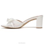 mujer Naturalizer alhubu blanco seda sandalias alhubu RTZ4T311 - Imagen 3