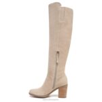 mujer Naturalizer ante profundo de piel de porcelana botas por encima de la rodilla kyrie RTZ4T283 - Imagen 3
