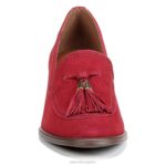 mujer Naturalizer ante rojo rubí mocasín trixie RTZ4T655 - Imagen 5